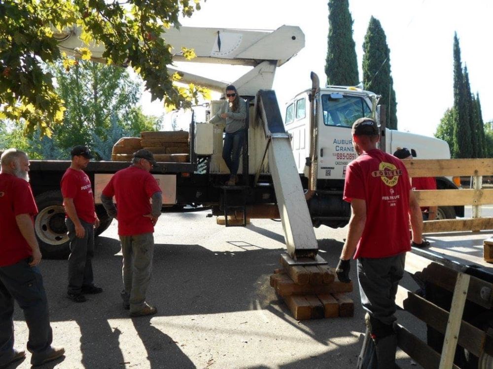 Preparing a crane for lift-off